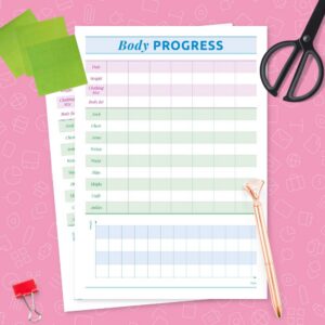 Body Progress Template